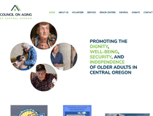 Tablet Screenshot of councilonaging.org